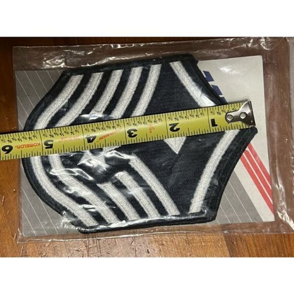 Blue & White Air Force Master 1st Sergeant ￼Patch x 2 - Picture 4 of 10